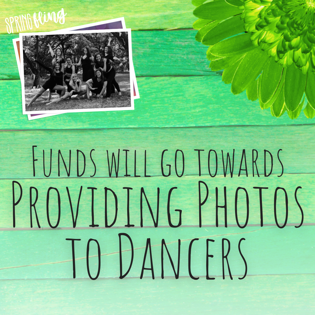 Funds will go towards providing photos to dancers