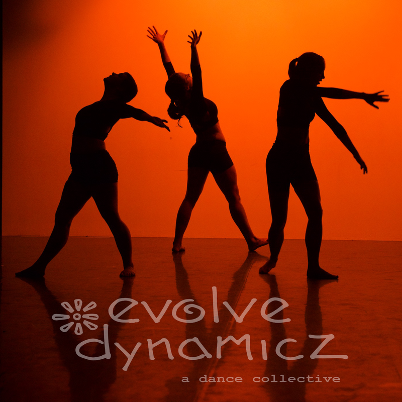 Evolve Dynamicz - a dance collective  Silhouette of three dancers