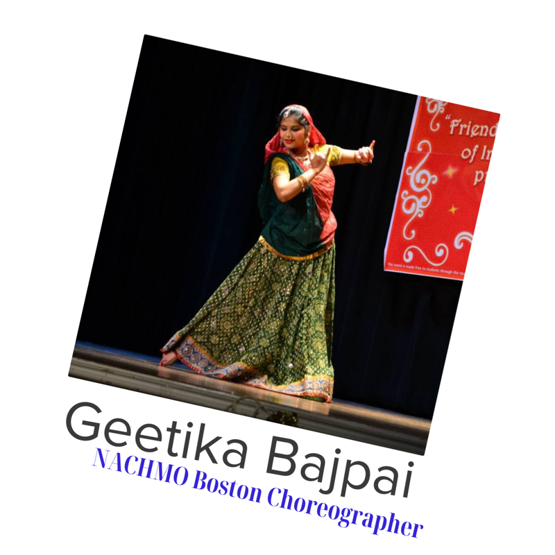 Geetika Bajpai, NACHMO Boston Choreographer
