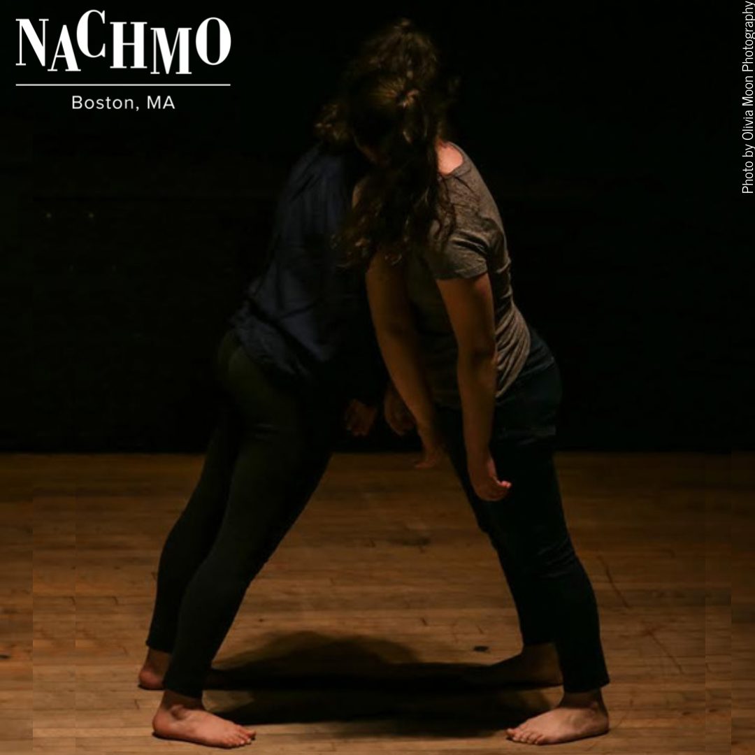 Two women leaning
Touching shoulder to shoulder 
NACHMO Boston, MA