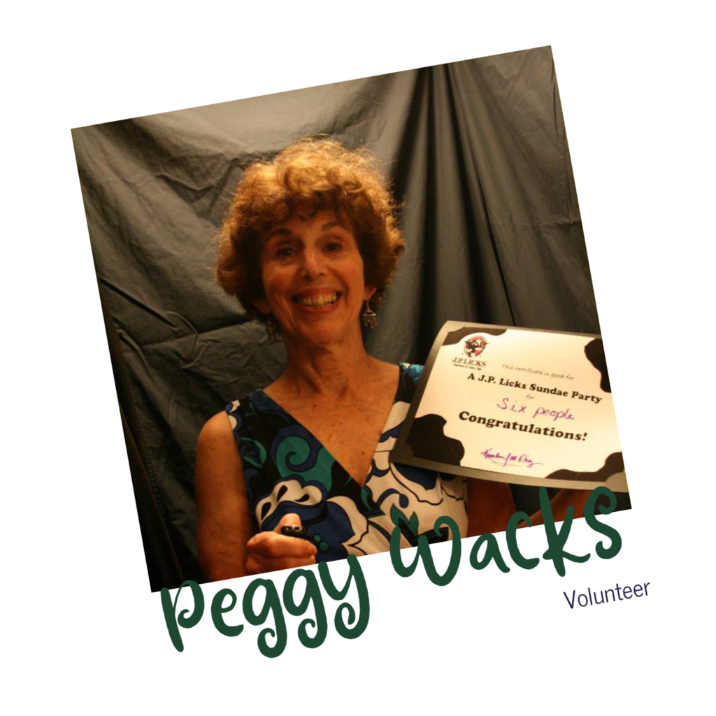 Peggy Wacks, Volunteer