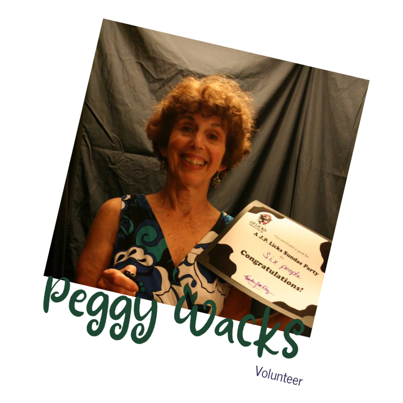 Peggy Wacks, Volunteer