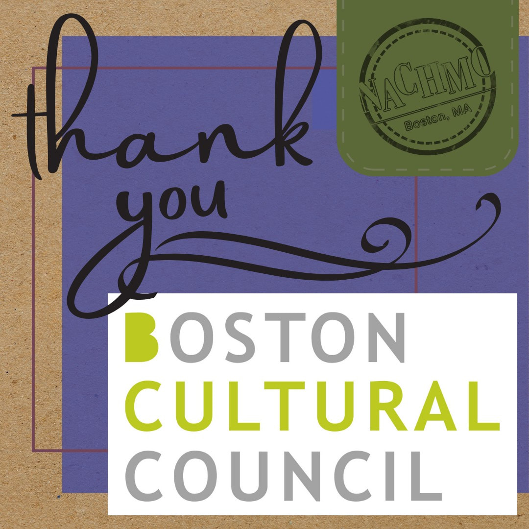 Text: NACHMO Boston. Thank You Boston Cultural Council