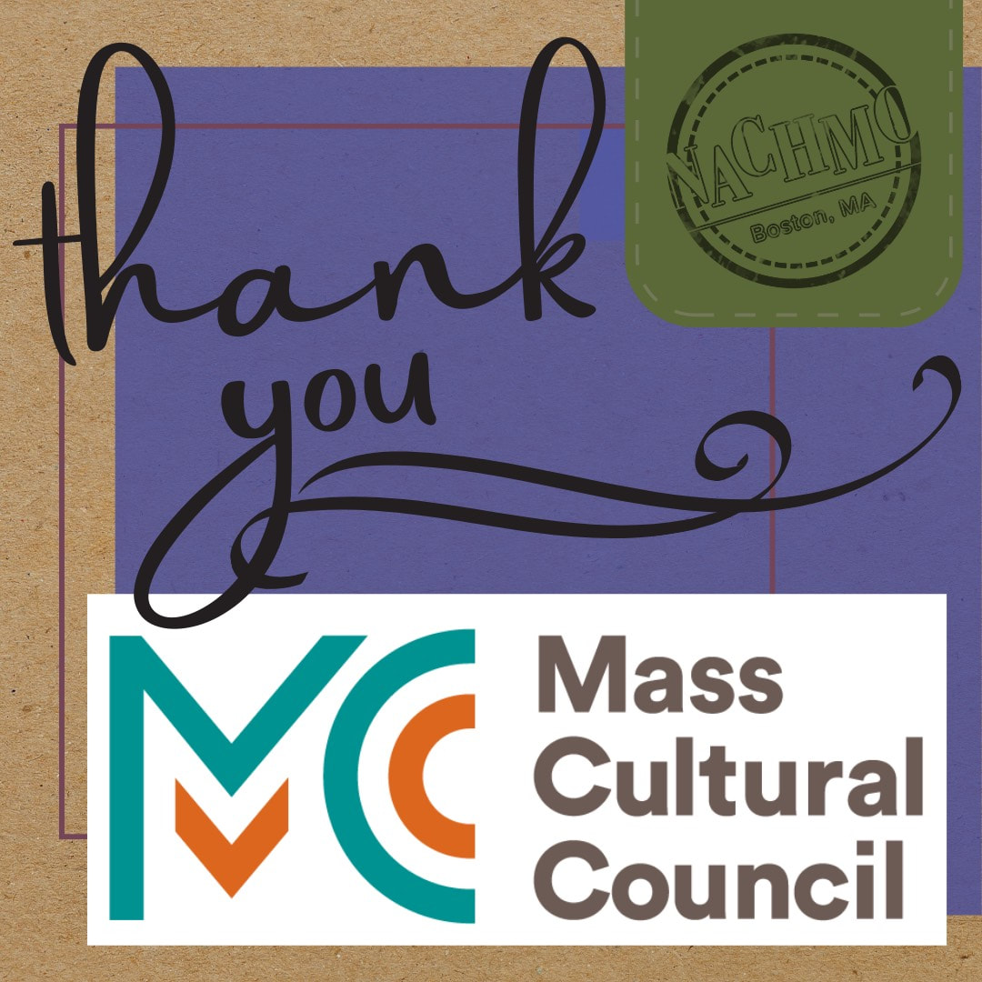 Text: NACHMO Boston. Thank You Mass Cultural Council